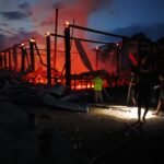 Kebakaran Hanguskan Tiga Rumah Warga di Long Peso, Kerugian Ditaksir Capai Rp700 Juta