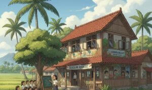 Ilustrasi sekolah rakyat