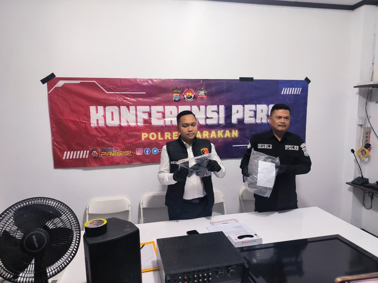 Polres Tarakan Rilis Penanganan Perkara Tindak Pidana Januari 2026