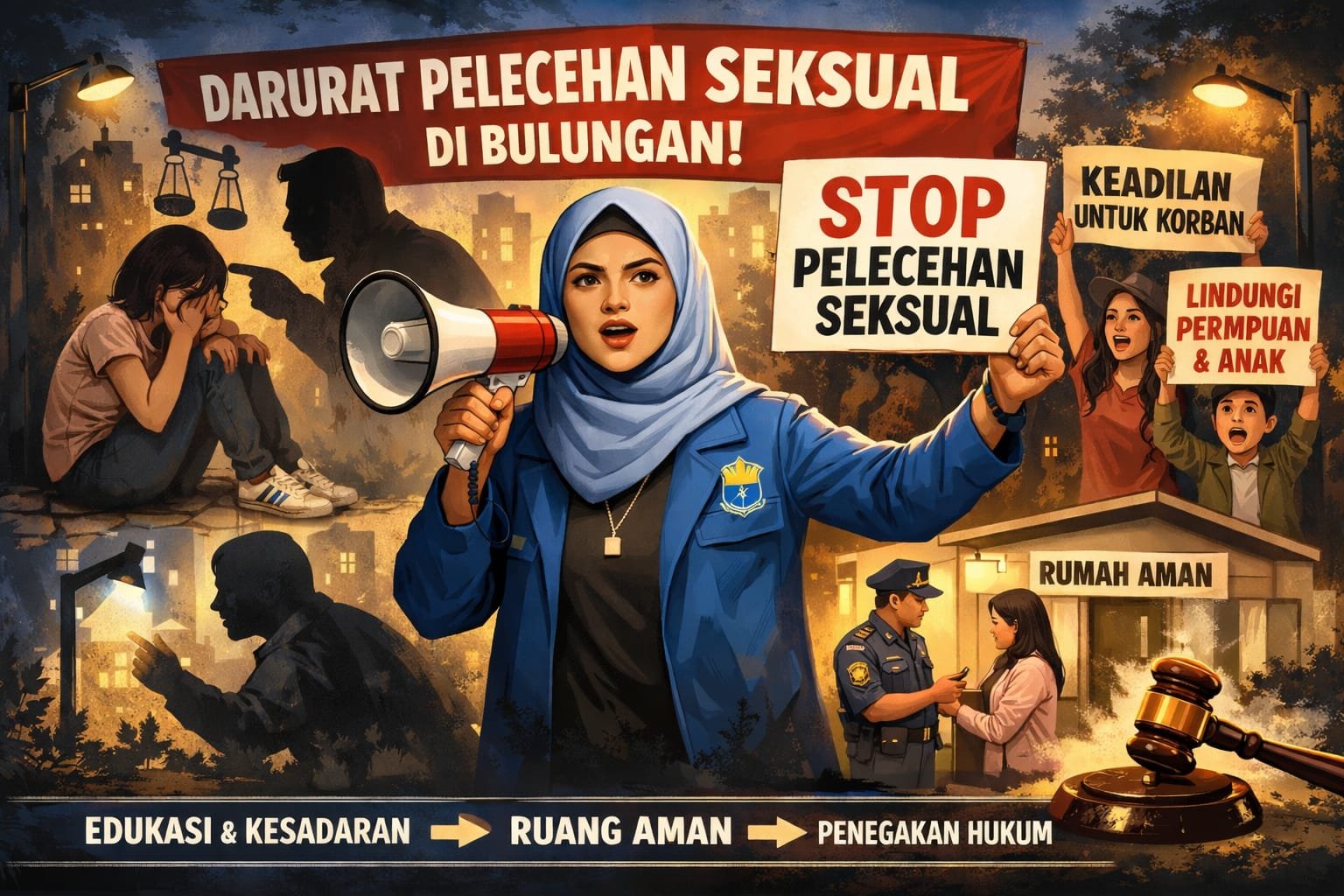 Desak Penanganan Serius Kasus Kekerasan Seksual
