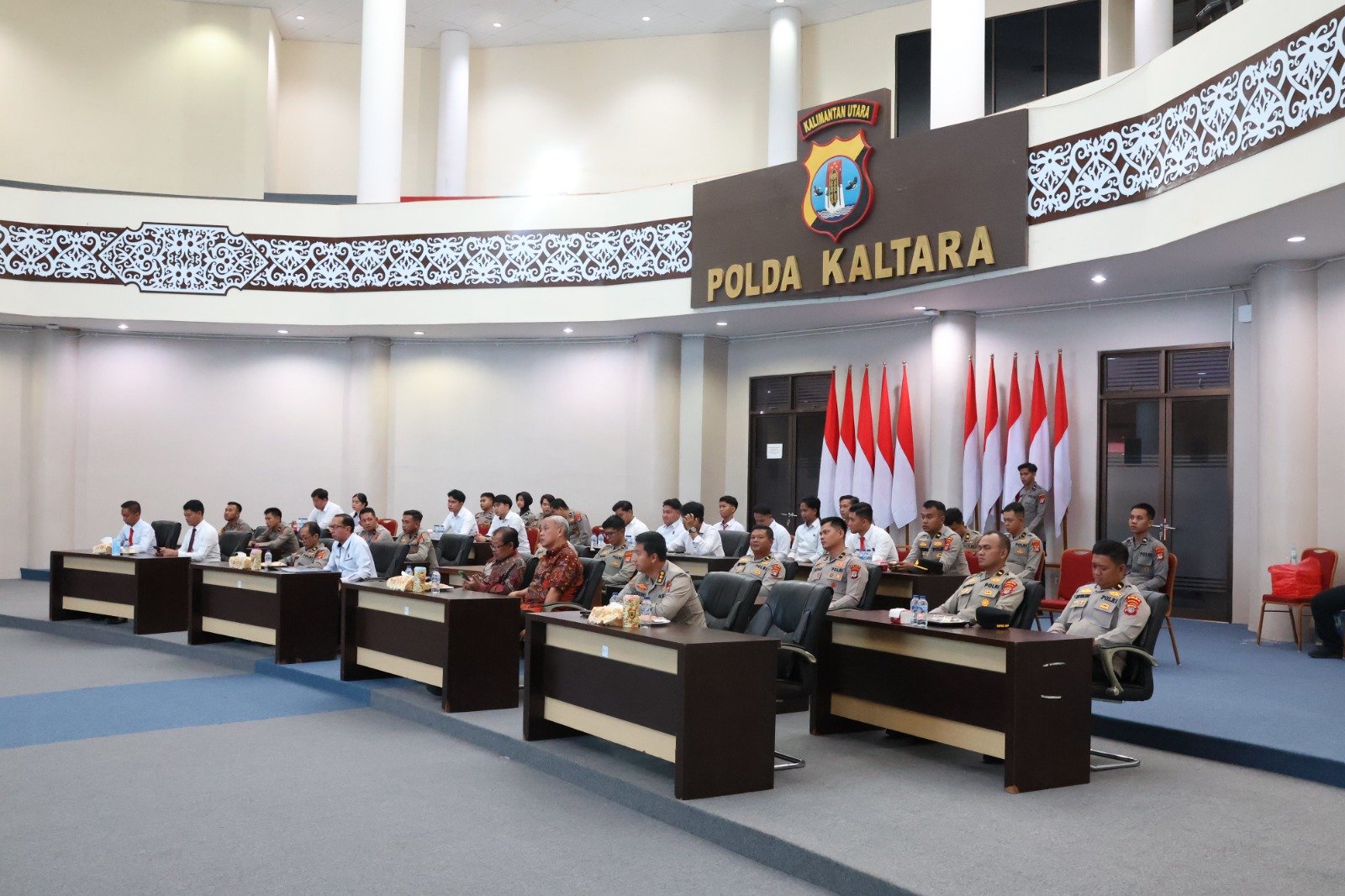 Wakapolda Kaltara Hadiri Penelitian Puslitbang Polri